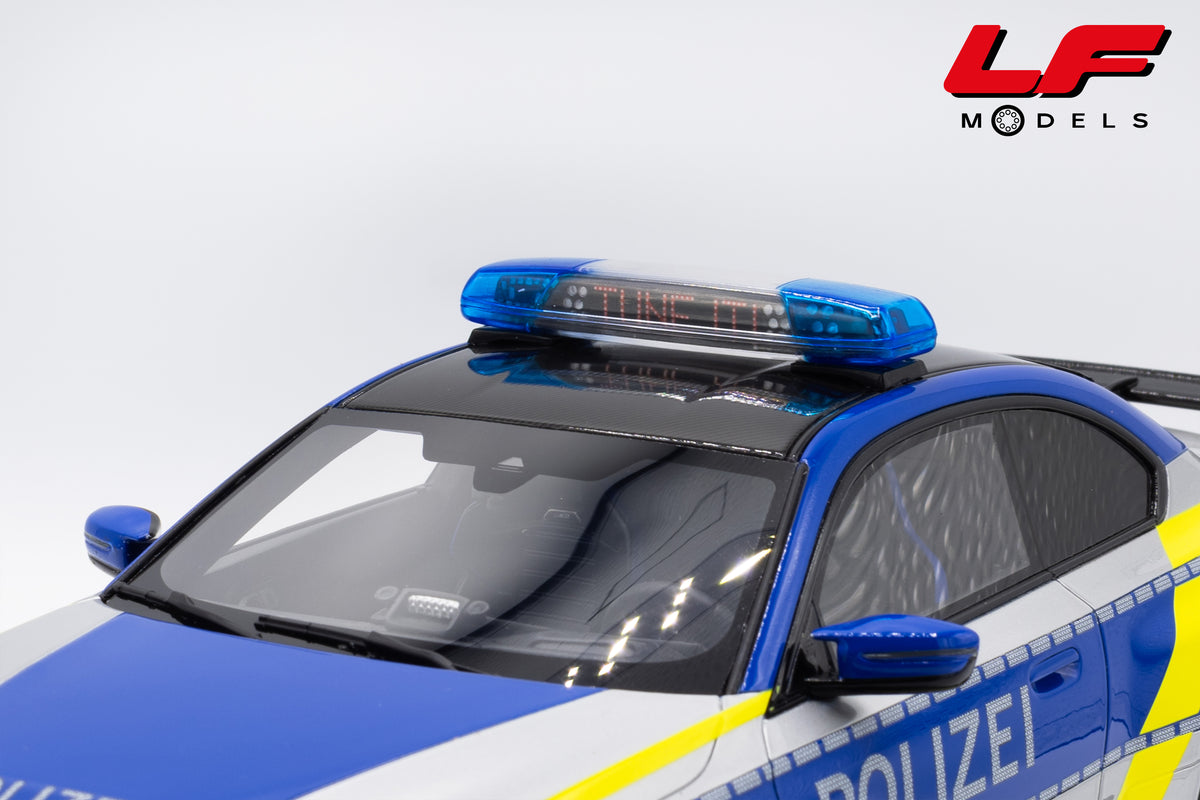 modellino bmw m2 ac schnitzer acs2 polizei gt spirit 1:18 GT573 vista lampeggianti