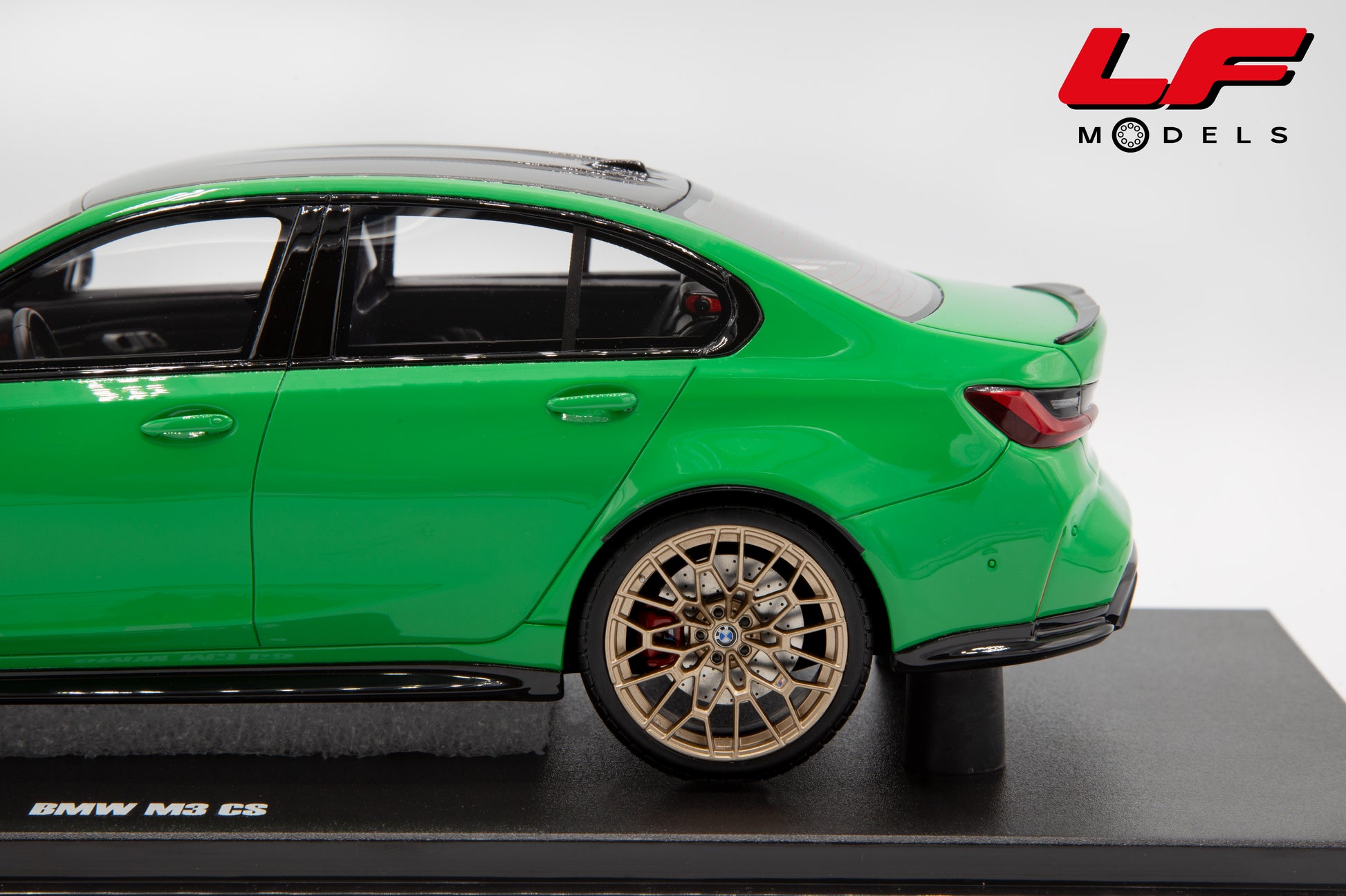 modellino bmw m3 cs gt spirit 1:18 GT976 vista cerchi