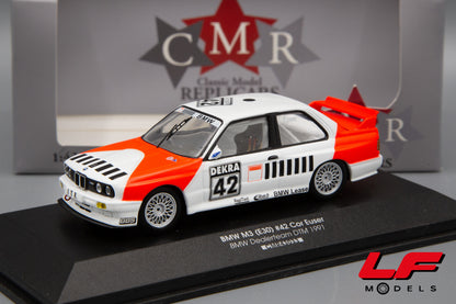 modellino bmw m3 e30 dtm cmr 1:43