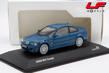 modellino bmw m3 e46 laguna seca blue solido 1:43 4318601 vista frontale