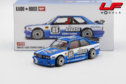 modellino bmw m3 kaido house mini gt 1:64 KHMG223 vista frontale