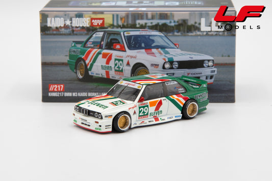 modellino bmw m3 kaido house larry chen mini gt 1:64 KHMG217 vista frontale