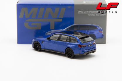 modellino bmw m3 touring sw mini gt 1:64 MGT01090-L vista posteriore