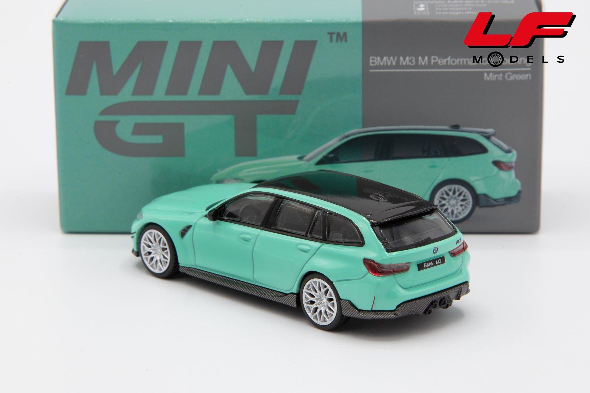 modellino bmw m3 touring sw mini gt 1:64