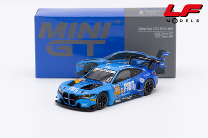 modellino bmw m4 gt3 evo mini gt 1:64 MGT01215 vista frontale