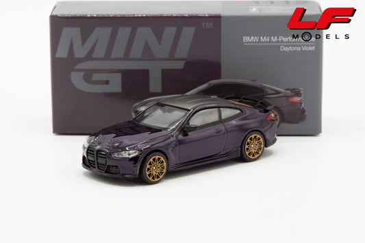 modellino bmw m4 mini gt 1:64 MGT01112-L vista frontale