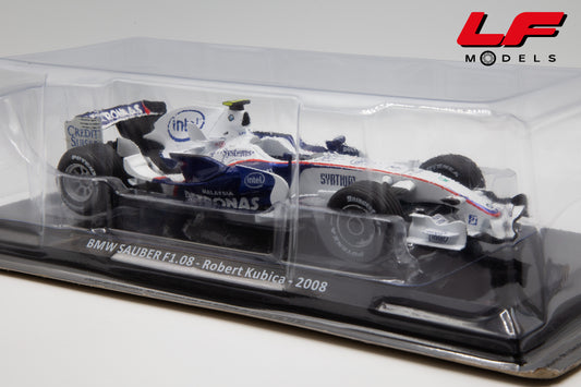 modellino bmw sauber f1.08 centauria 1:24 frontale