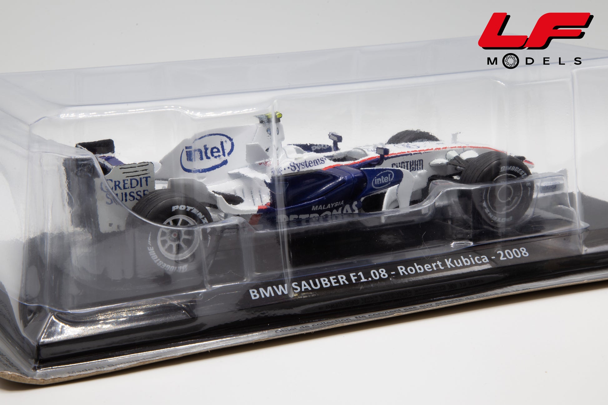modellino bmw sauber f1.08 centauria 1:24 posteriore