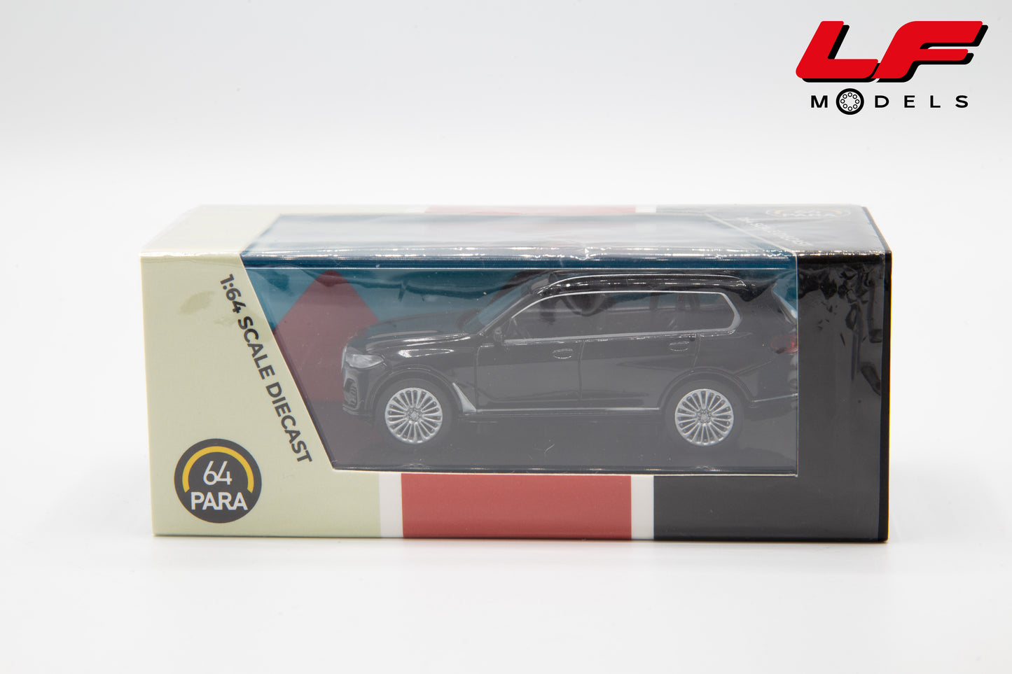 modellino bmw x7 para64 1:64 PA55191L vista scatola