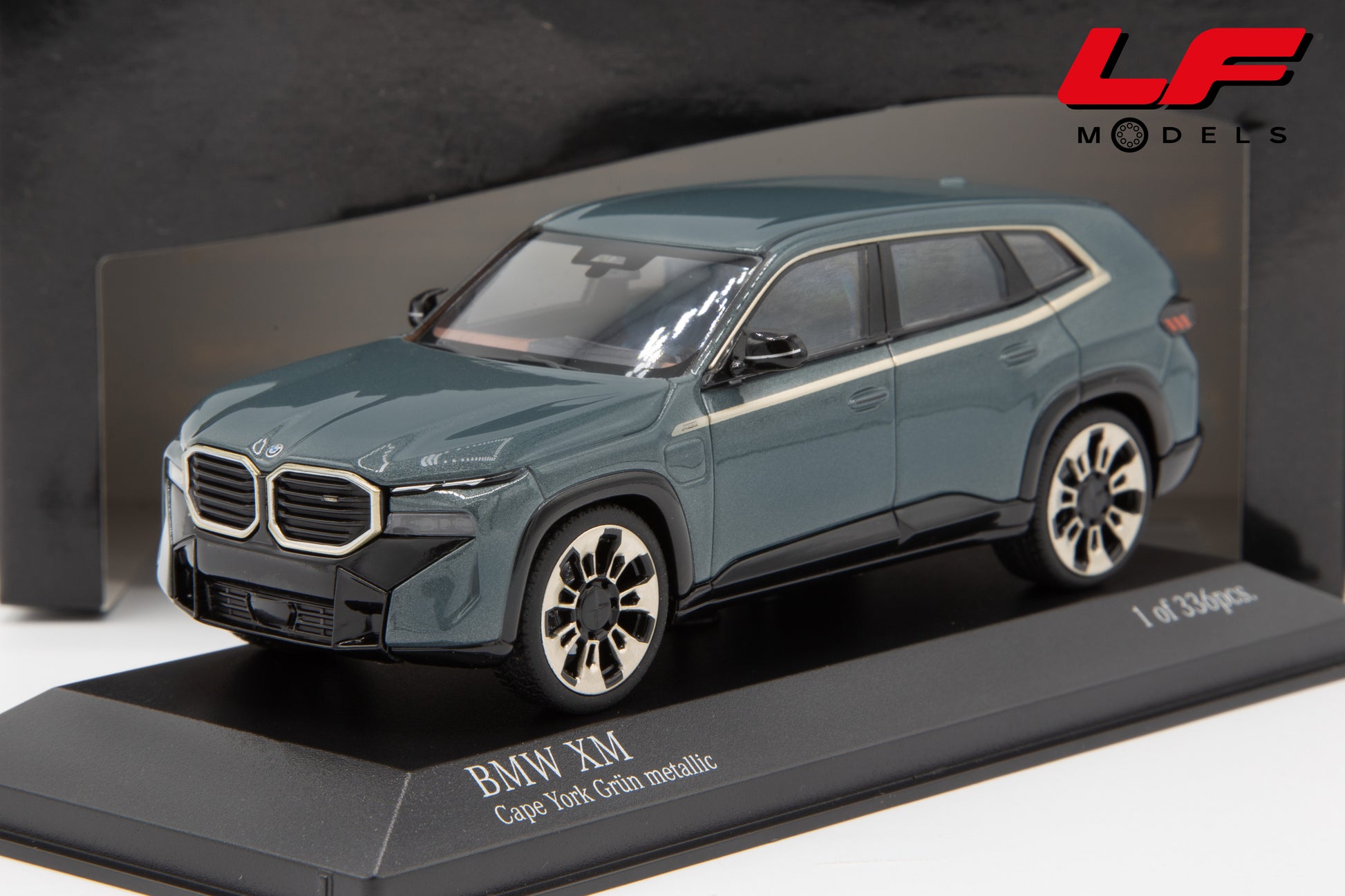 modellino bmw xm minichamps 1:43 410023300 vista frontale