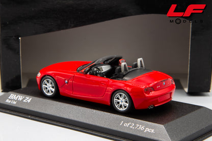 modellino bmw z4 minichamps 1:43 posteriore