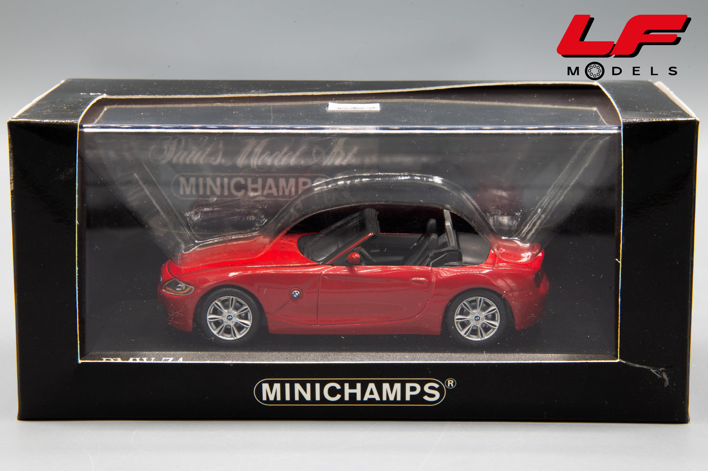 modellino bmw z4 minichamps 1:43 scatola
