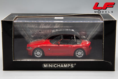 modellino bmw z4 minichamps 1:43 scatola