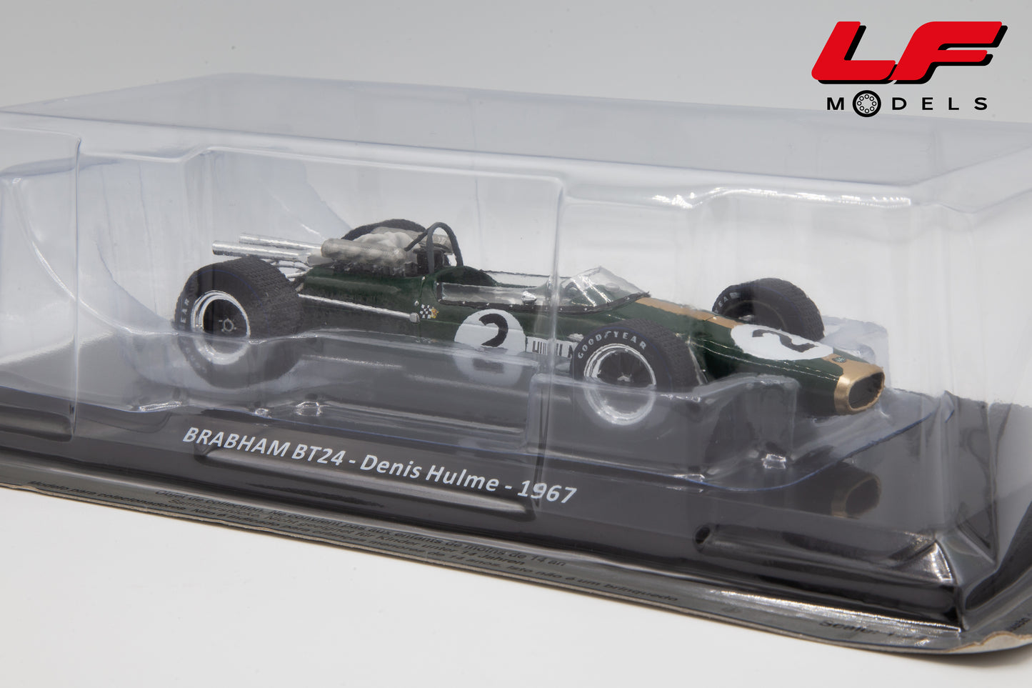 modellino brabham bt24 centauria 1:24 frontale