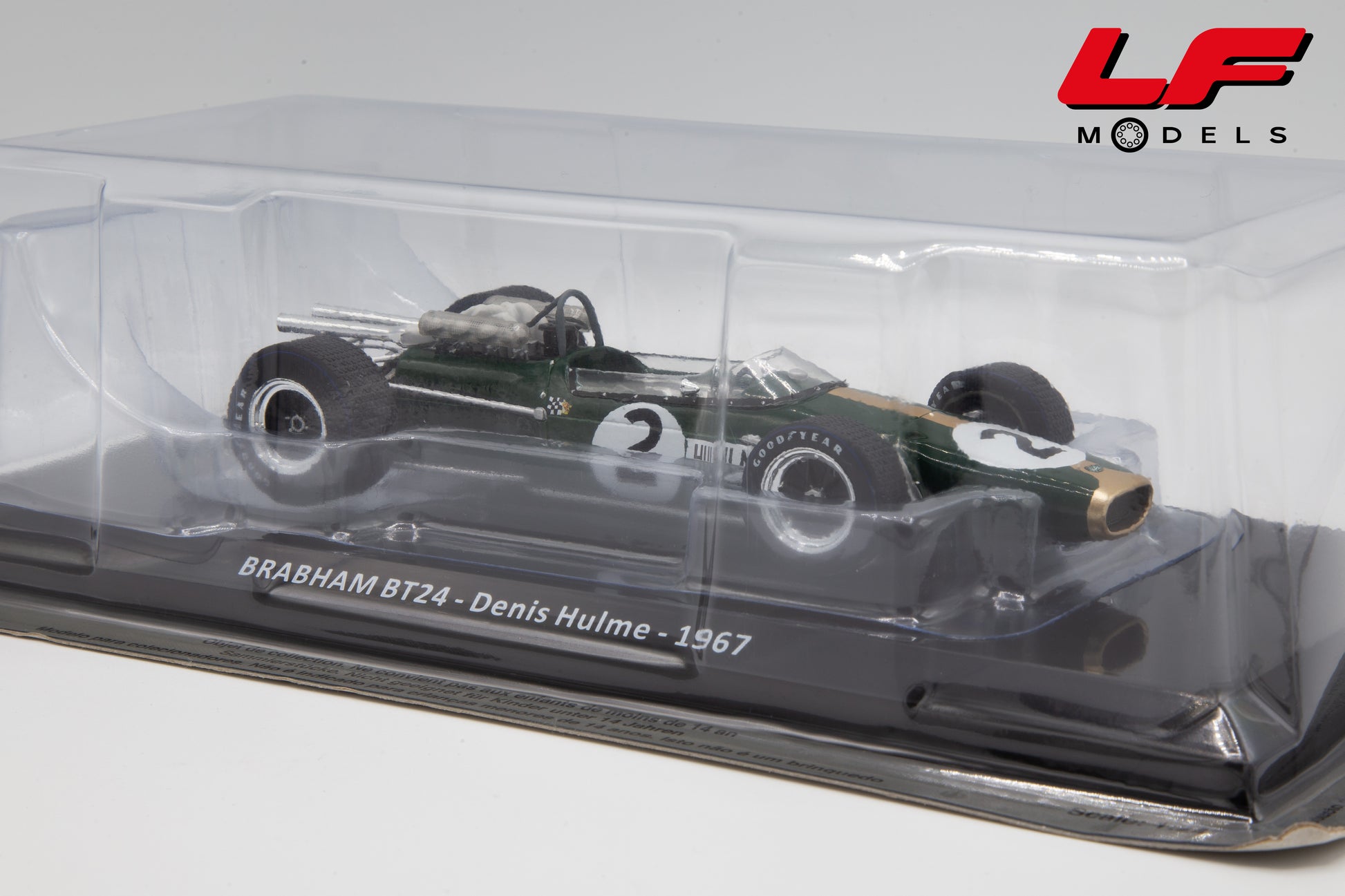 modellino brabham bt24 centauria 1:24 frontale