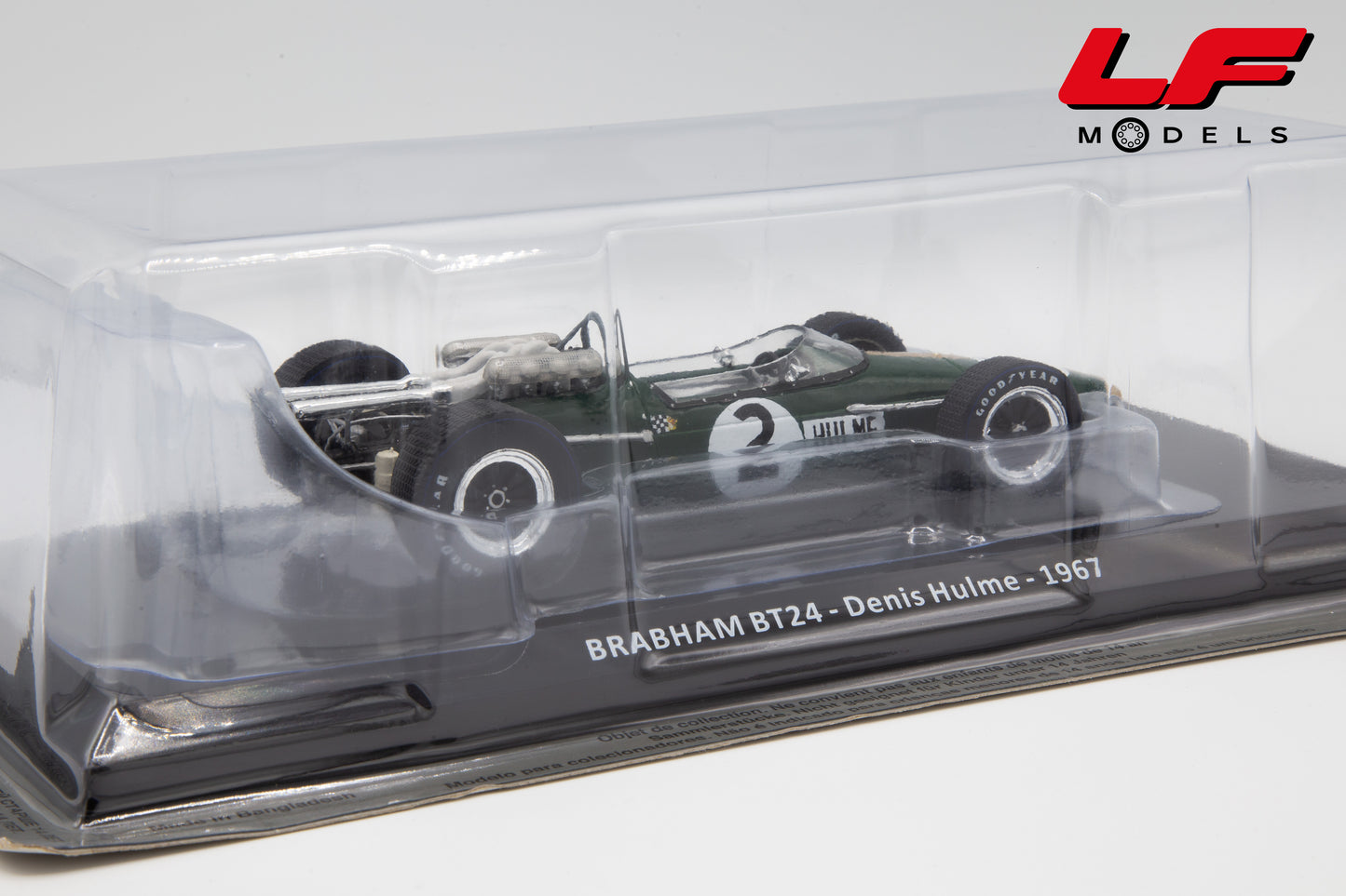 modellino brabham bt24 centauria 1:24 posteriore