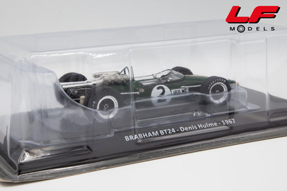 modellino brabham bt24 centauria 1:24 posteriore