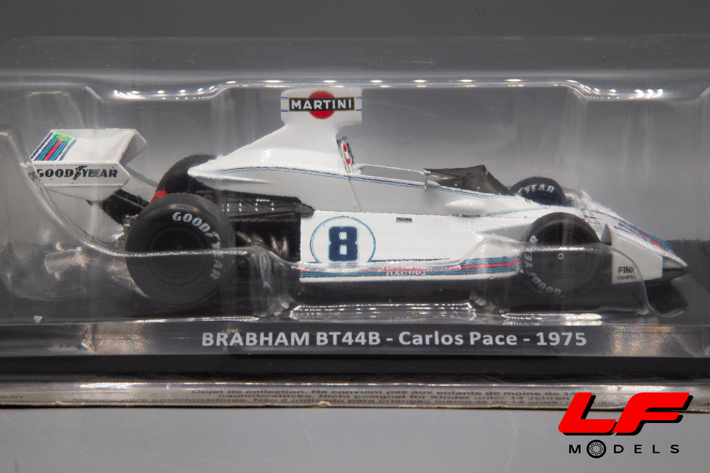 modellino brabham bt44b centauria 1:24 laterale