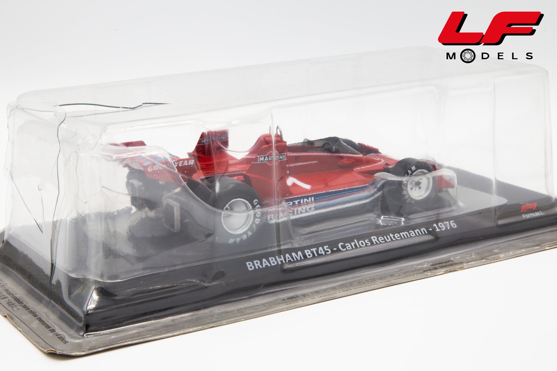 modellino brabham bt45 centauria 1:24 posteriore
