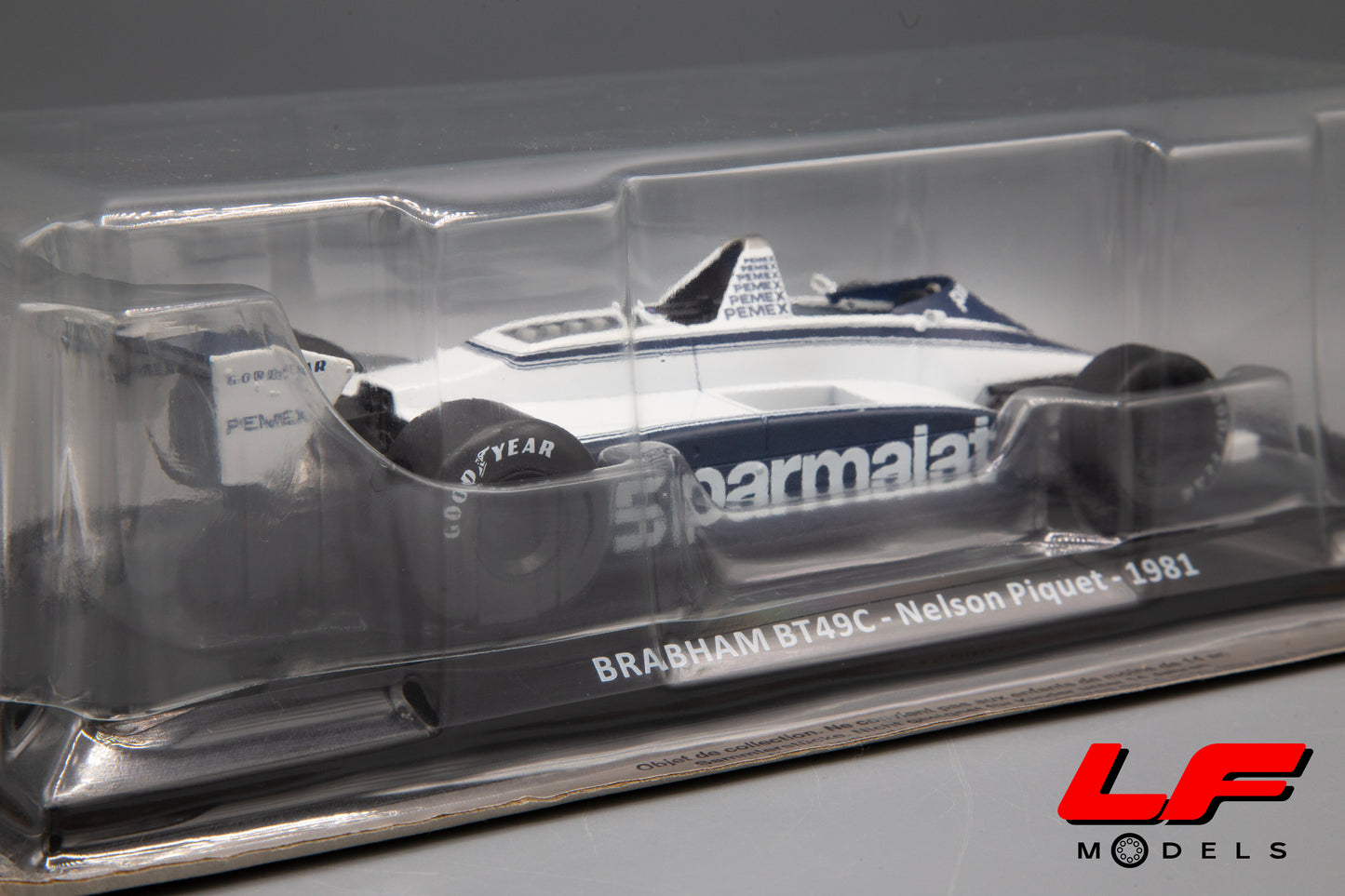 modellino brabham bt49c centauria 1:24 posteriore