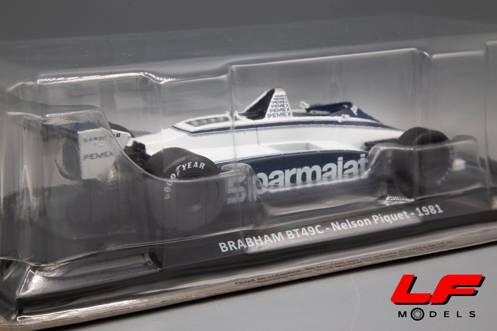 modellino brabham bt49c centauria 1:24 posteriore