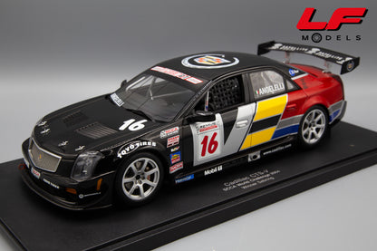 AUTOART CADILLAC CTS-V SCCA WORLD CHALLENGE 2004 WINNER SEBRING ANGELELLI 1:18