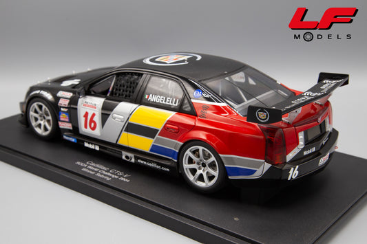 AUTOART CADILLAC CTS-V SCCA WORLD CHALLENGE 2004 WINNER SEBRING ANGELELLI 1:18