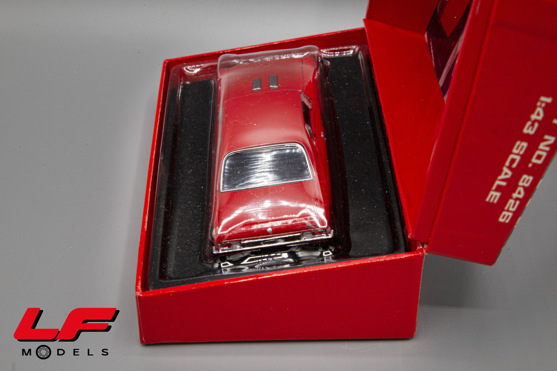 modellino chevrolet cop nova ss 396 fred gibb gmp 1:43 posteriore