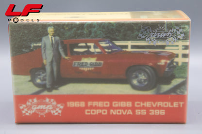 modellino chevrolet cop nova ss 396 fred gibb gmp 1:43 scatola