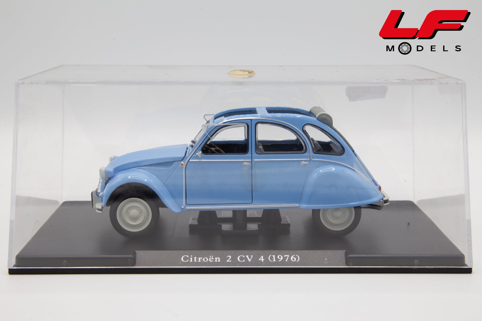 modellino citroen 2cv edicola 1:24 vista teca