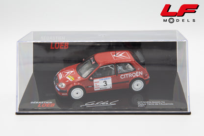 modellino citroen saxo rally edicola 1:43 vista teca