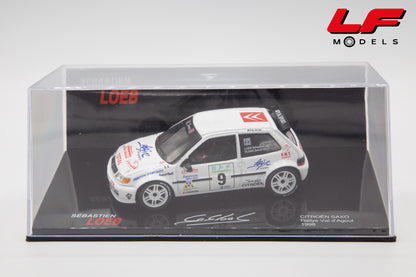 modellino citroen saxo rally edicola 1:43 vista teca