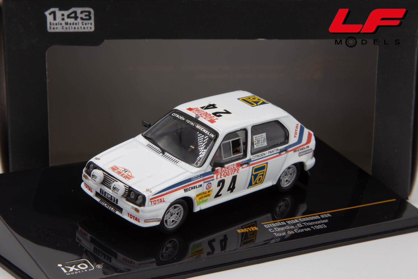 modellino citroen visa ixo 1:43 frontale