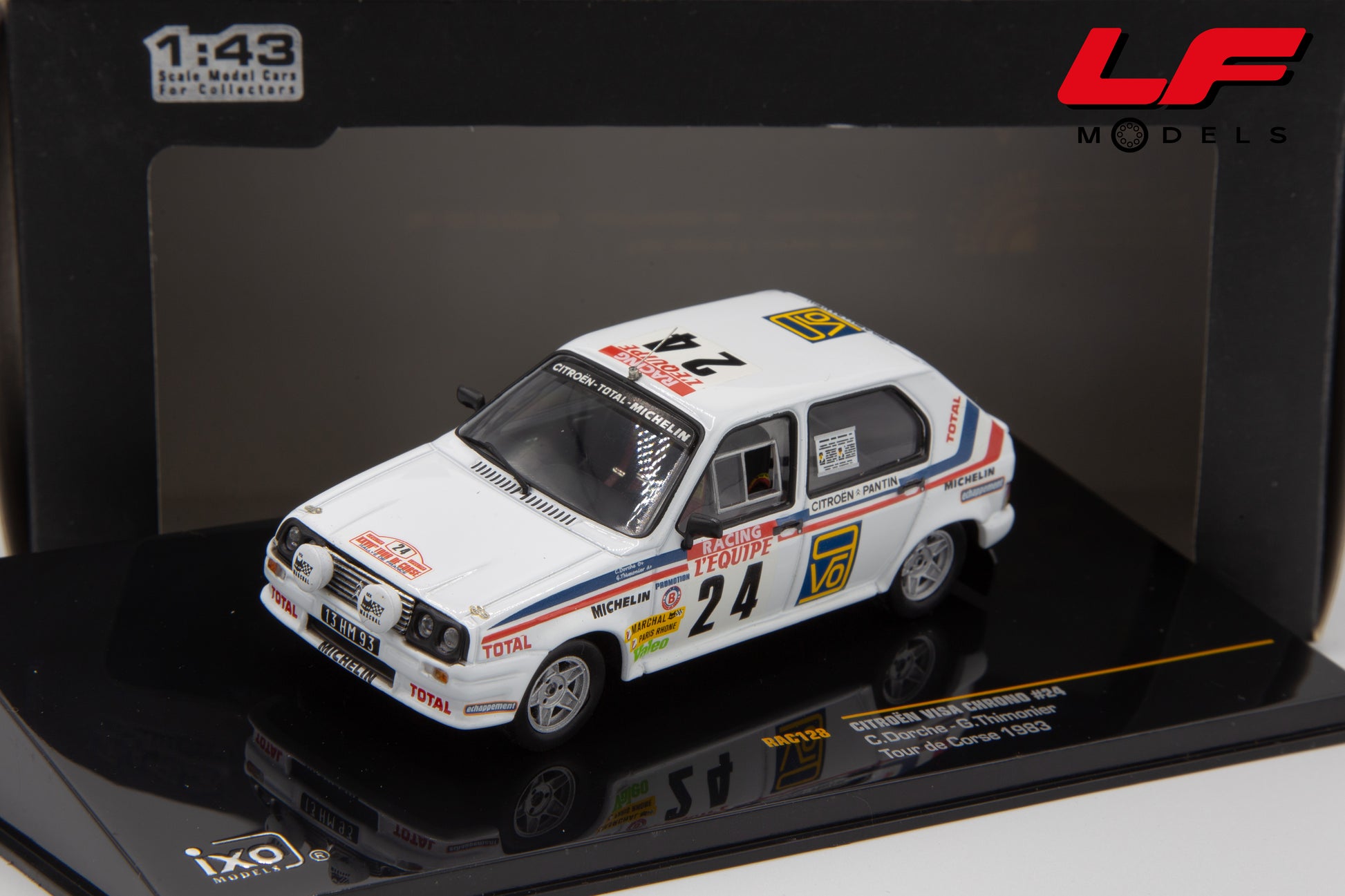 modellino citroen visa ixo 1:43 frontale