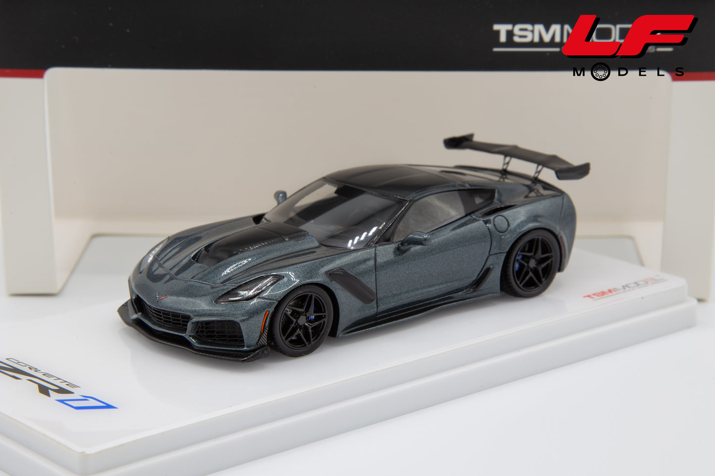 modellino corvette c7 zr-1 tsm model 1:43 frontale