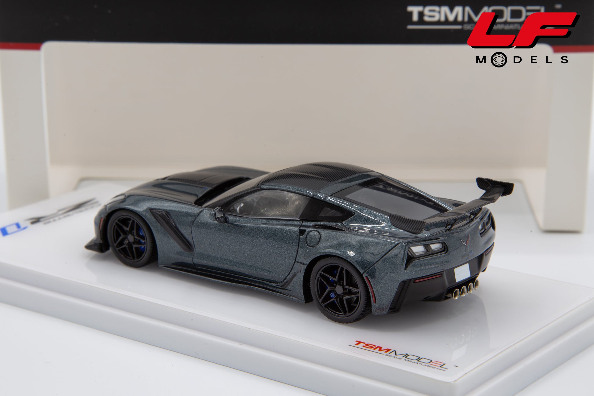 modellino corvette c7 zr-1 tsm model 1:43 posteriore