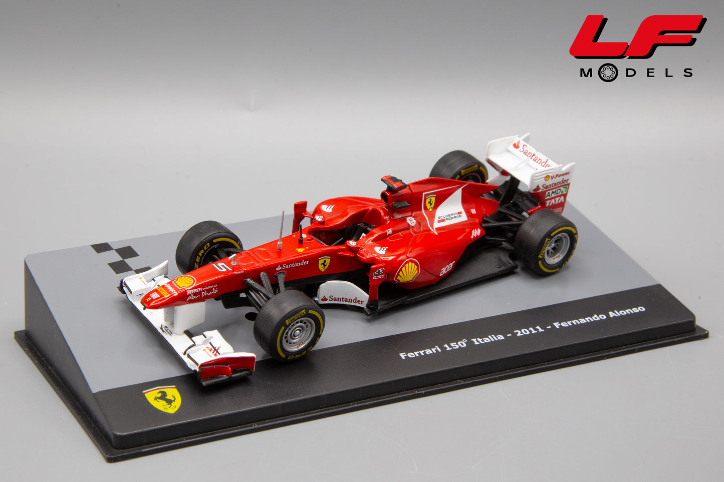 EDICOLA FERRARI 150° ITALIA 2011 F. ALONSO 1:43