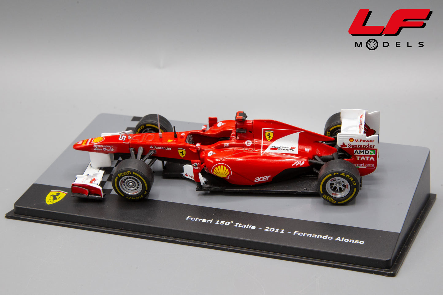 EDICOLA FERRARI 150° ITALIA 2011 F. ALONSO 1:43