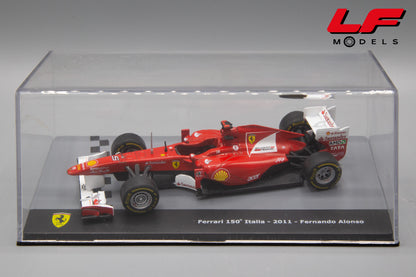 EDICOLA FERRARI 150° ITALIA 2011 F. ALONSO 1:43