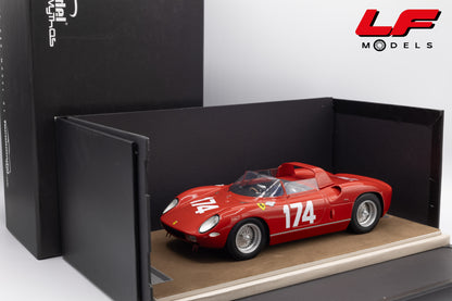 modellino ferrari 250p targa florio tecnomodel 1:18 TM18-39E vista imballo