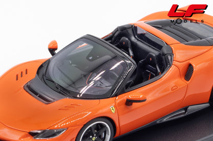 modellino ferrari 296 speciale a rosso dino looksmart 1:43 LS565A vista sedili