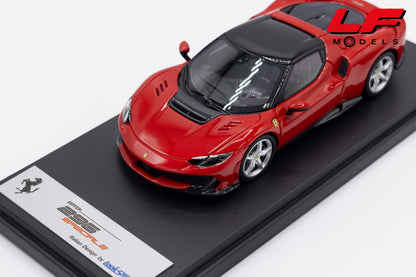 modellino ferrari 296 speciale rosso corsa looksmart 1:43 LS564B vista frontale