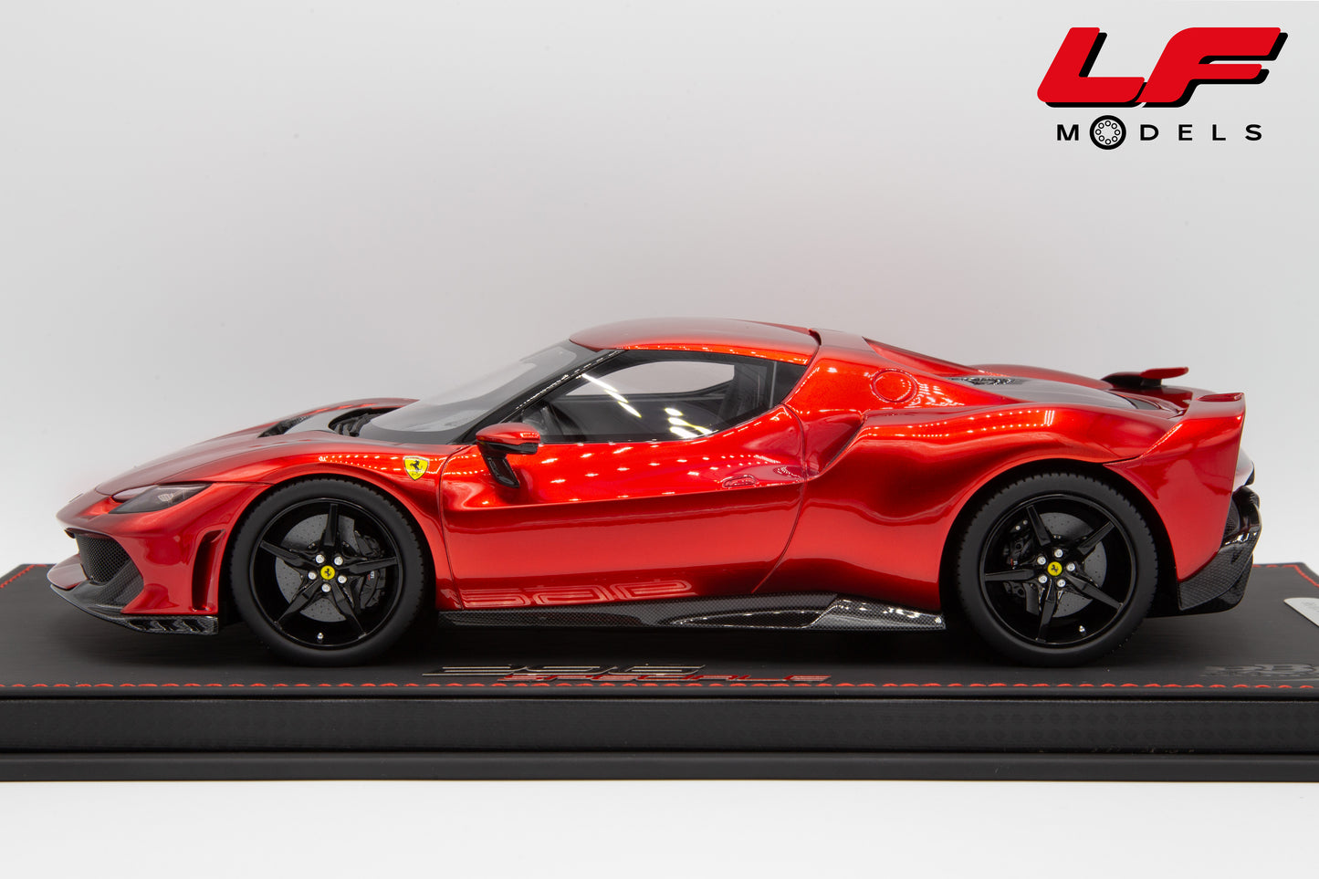 modellino ferrari 296 speciale bbr 1:18 laterale