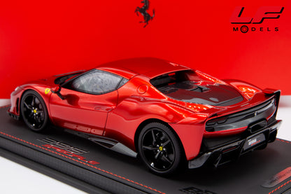 modellino ferrari 296 speciale bbr 1:18 posteriore