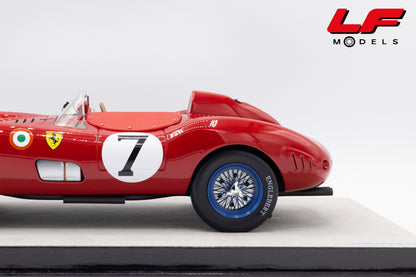modellino ferrari 335s le mans 24h tecnomodel 1:18 TM18-210B vista cerchio