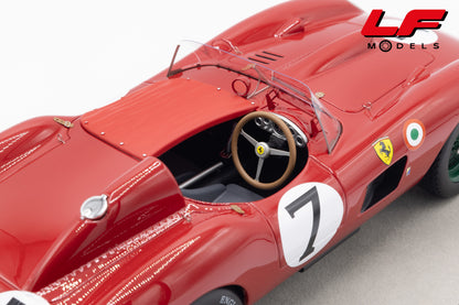 modellino ferrari 335s le mans 24h tecnomodel 1:18 TM18-210B vista interni