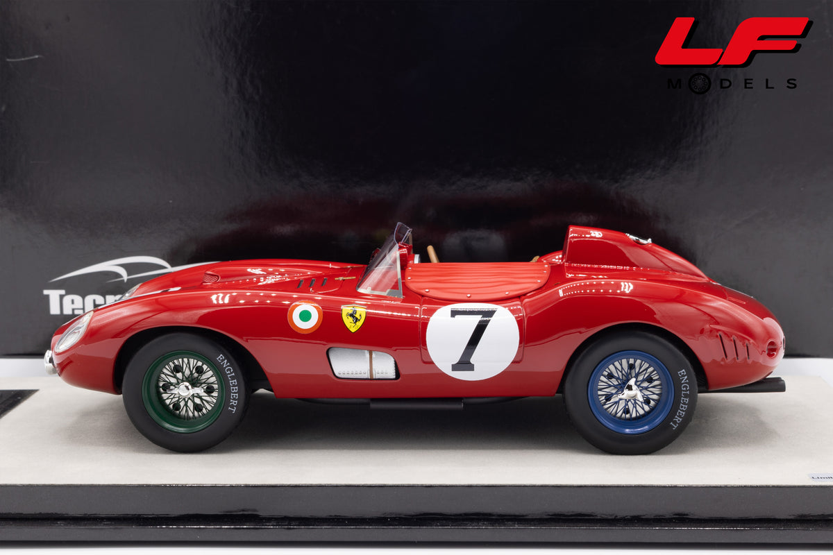 modellino ferrari 335s le mans 24h tecnomodel 1:18 TM18-210B vista laterale