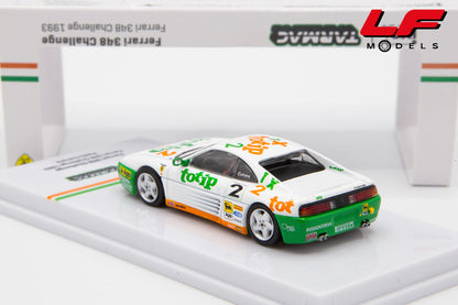 modellino ferrari 348 challenge totip tarmac 1:64