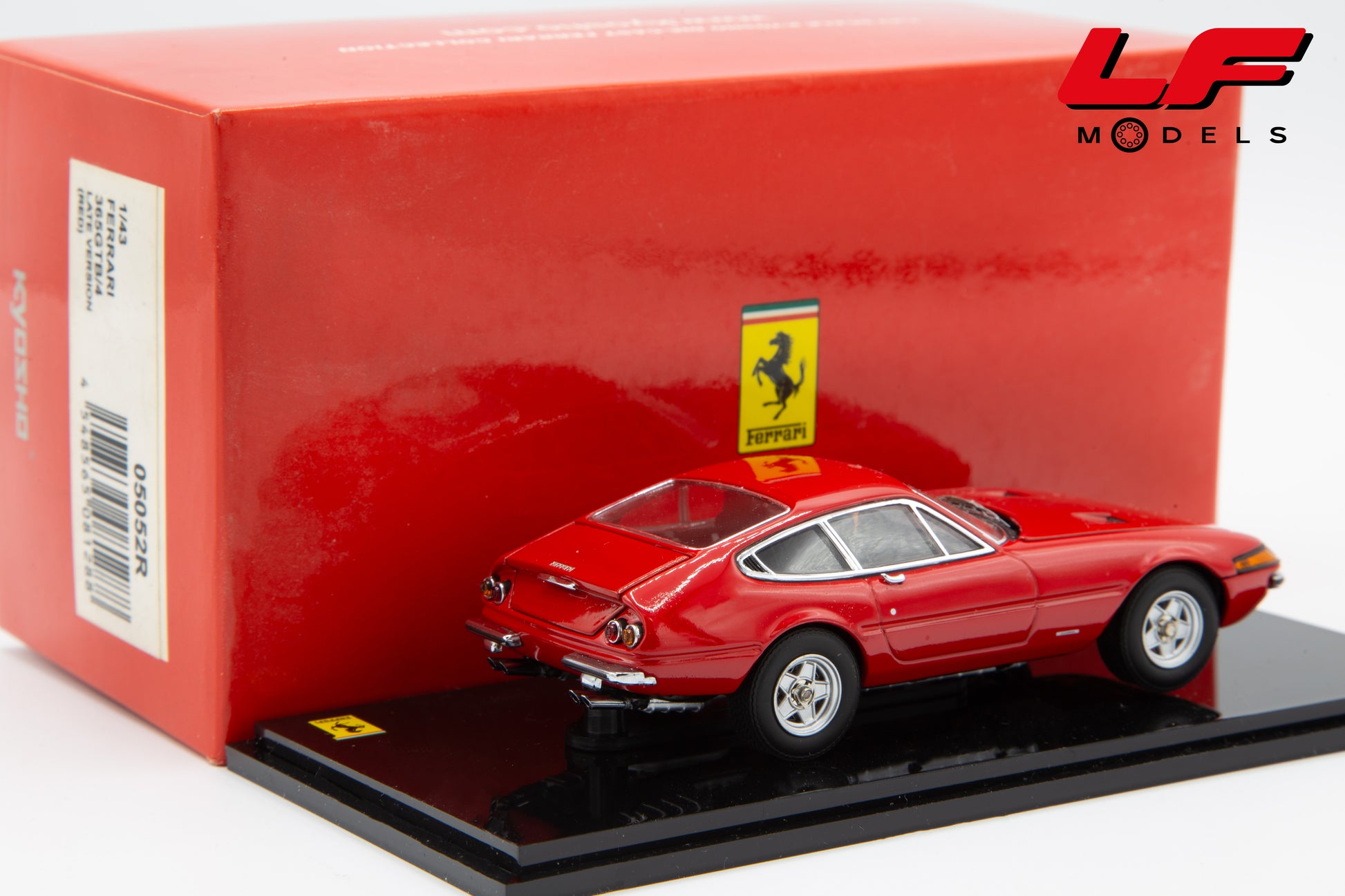 modellino ferrari 365 gtb/4 kyosho 1:43 posteriore