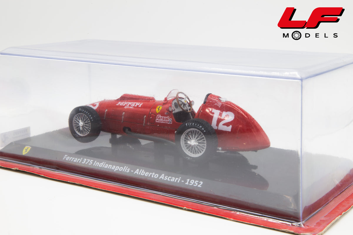 modellino ferrari 375 indianapolis ascari edicola 1:24 vista posteriore